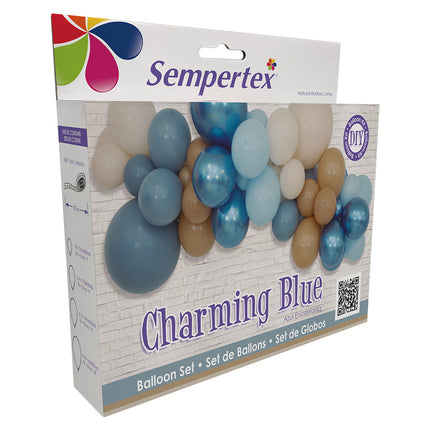 Ballons DIY Ballon Kit Charming Blue