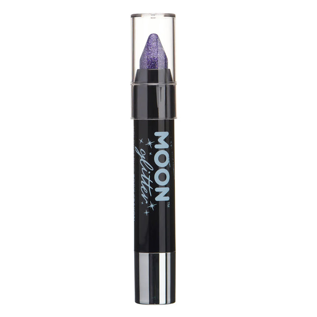 Moon Glitter Holographic Body Crayons Violett 3.2g