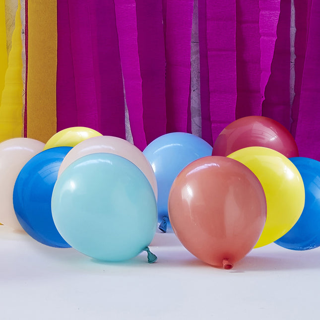 Bunte Ballons Latex 13cm 40Stk