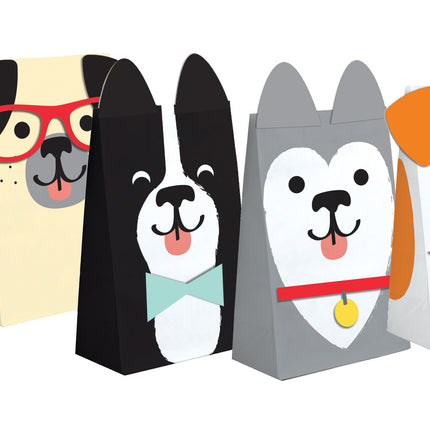 Partytüten Hunde 20cm 8Stk