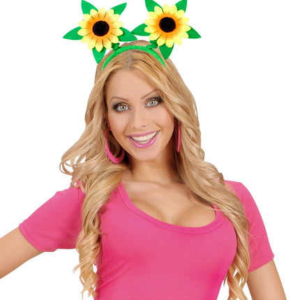 Stirnband Sonnenblume