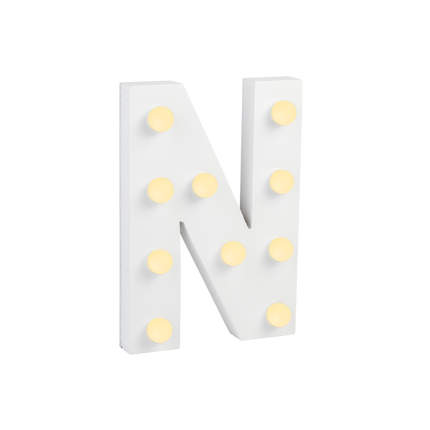 N Licht Buchstabe 16,5cm