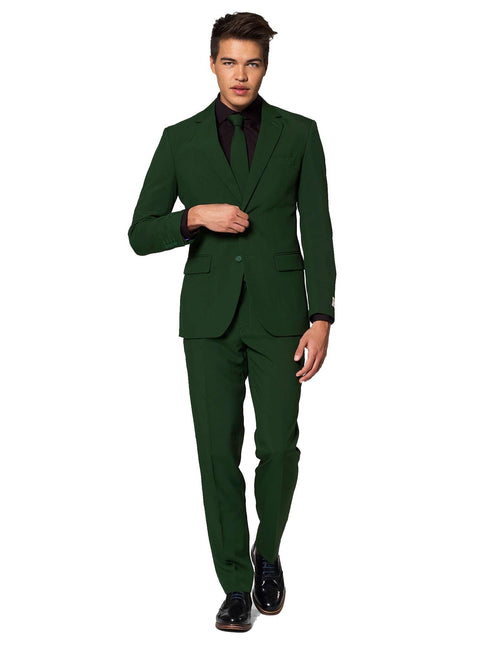 Dunkelgrüner Anzug Männer <tc>OppoSuits</tc>