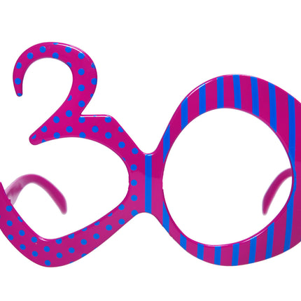 Brille 30 Jahre Fuchsia