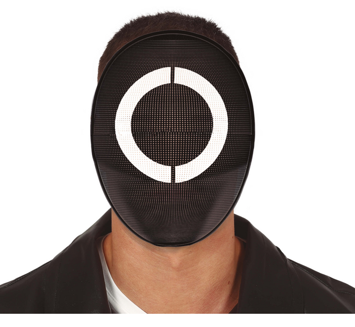 Maske Rund Schwarz