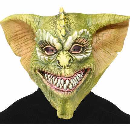 Grüne Halloween Maske Monster