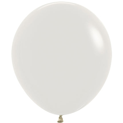 Ballons Pastell Dämmerung Creme 45cm 25Stk