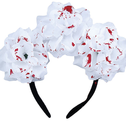 Haarband Blutige Blumen