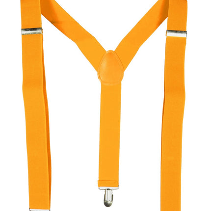 Neon Orange Hosenträger Luxus
