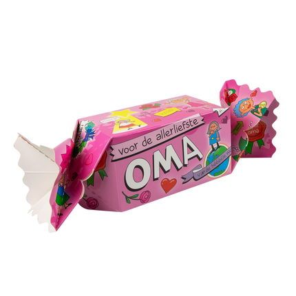 Geschenkkarton Oma 26cm