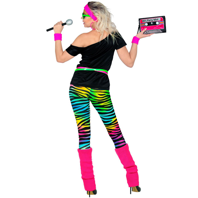 Neon 80S Kostüm Damen