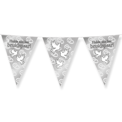 Hochzeitsgirlande Hommage an Braut und Bräutigam 10m