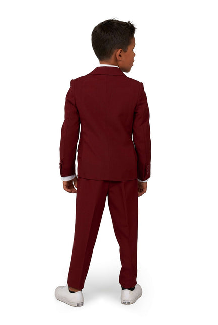 Bordeauxroter Anzug Junge <tc>OppoSuits</tc>