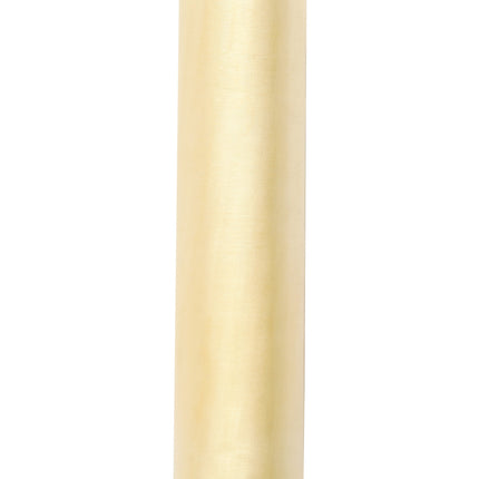 Vanille-Creme Organza-Stoff 16cm 9m