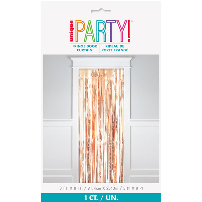 Türvorhang Rose Gold Metallic Folie 2,4m