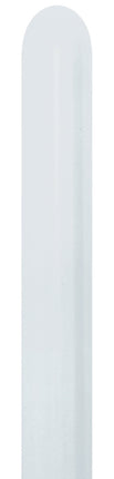 Modellierballons Weiß 7,6cm 152cm 50Stk.