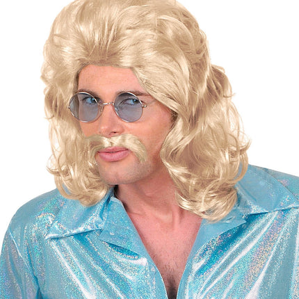 Blonde Perücke 70er Jahre