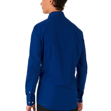 Dunkelblaues Hemd Junge Teen <tc>OppoSuits</tc>