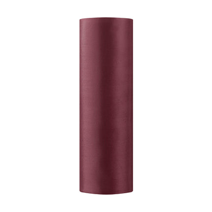 Bordeauxroter Tischläufer 16cm 9m