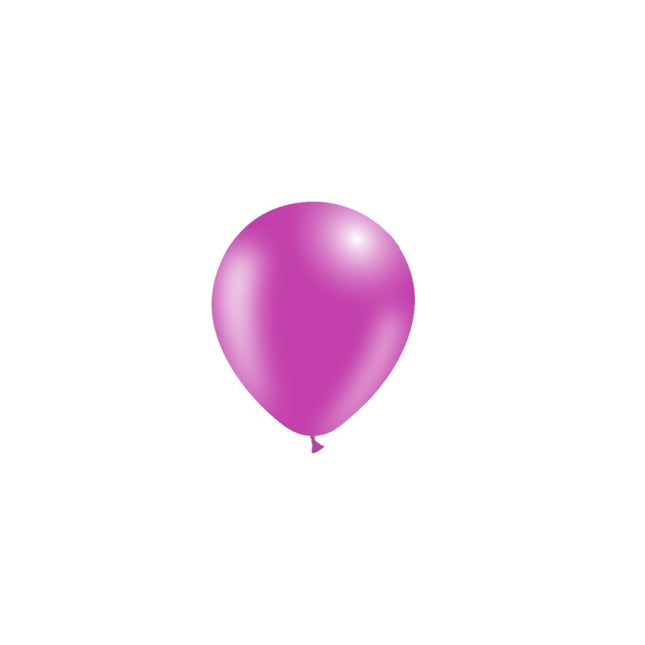 Fuchsia Luftballons 14cm 100Stück