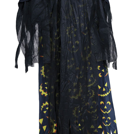 Halloween Hängende Dekoration Kürbis mit Licht und Ton 1,8m