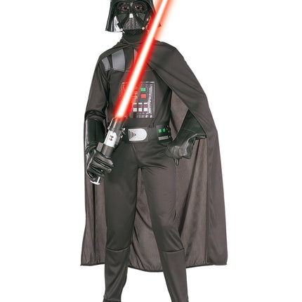 Darth Vader Kostüm Kind mit Maske