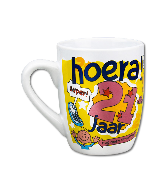 Becher 21 Jahre 12cm