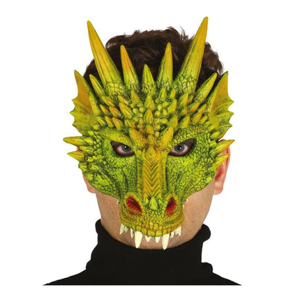 Halloween Halbmaske Drache