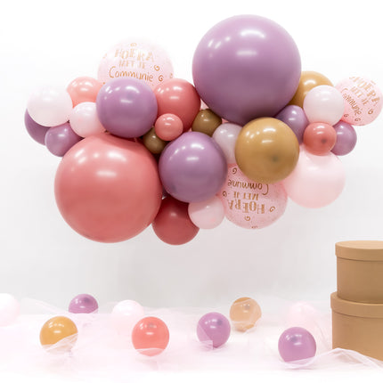 Ballons DIY Ballon Kit Bio Kommunion Rosa