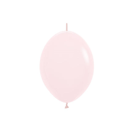 Modellierballons Pastell Mattes Rosa 50 Stück