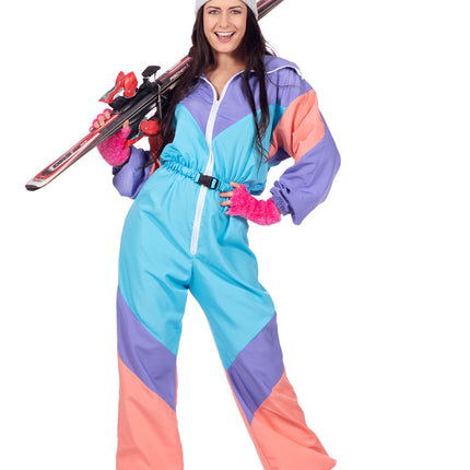 Retro Skianzug Damen
