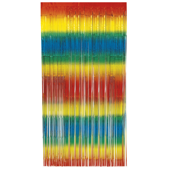 Regenbogen Türvorhang 2m