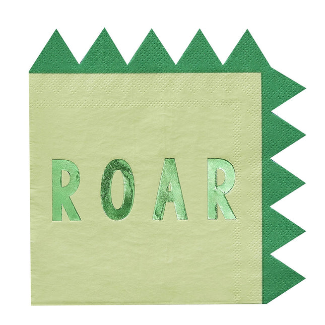 Dino Servietten Roar 16cm 16 Stück