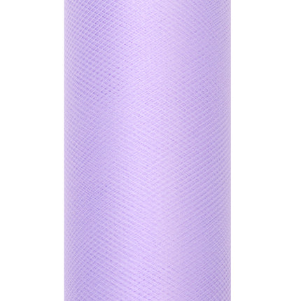 Lila Tüllrolle 15cm 9m