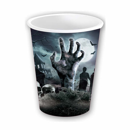 Halloween Friedhofsbecher 355ml 6 Stk.
