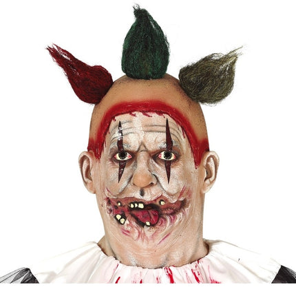 Halloween Clown Maske Haar