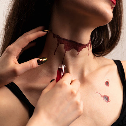 Halloween Fake Tattoos Wunden 13Stück