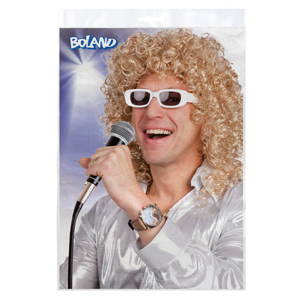 Perücke mit Brille