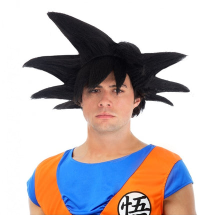 Goku Saiyan Perücke Schwarz Dragon Ball Z