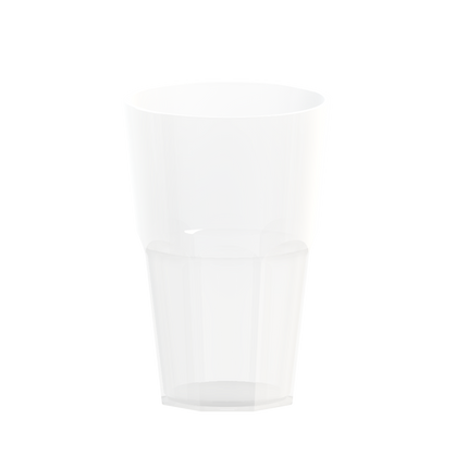 Gefrostete Becher Wiederverwendbar 400ml 10 Stk.