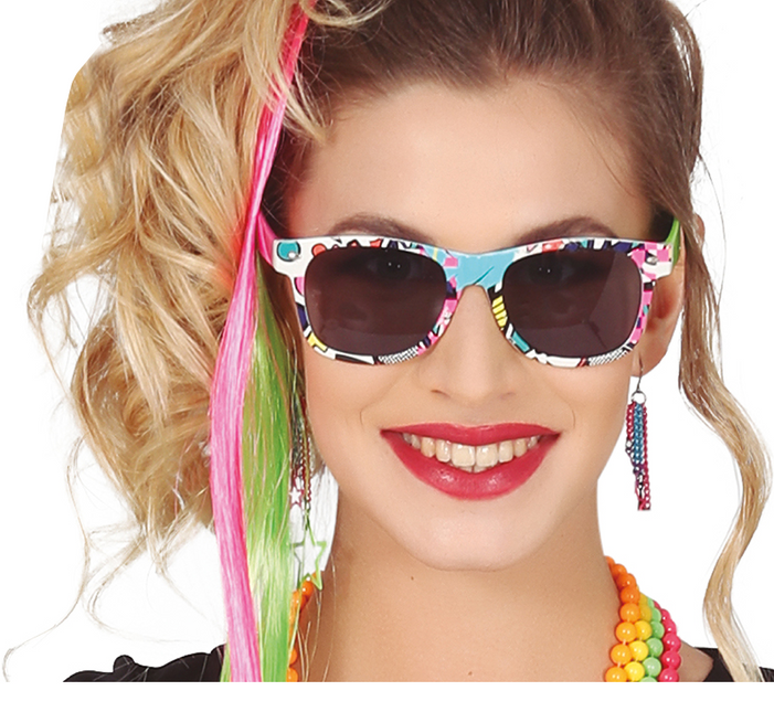 Brille Mehrfarbig