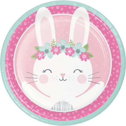 Teller Kaninchen 23cm 8Stk