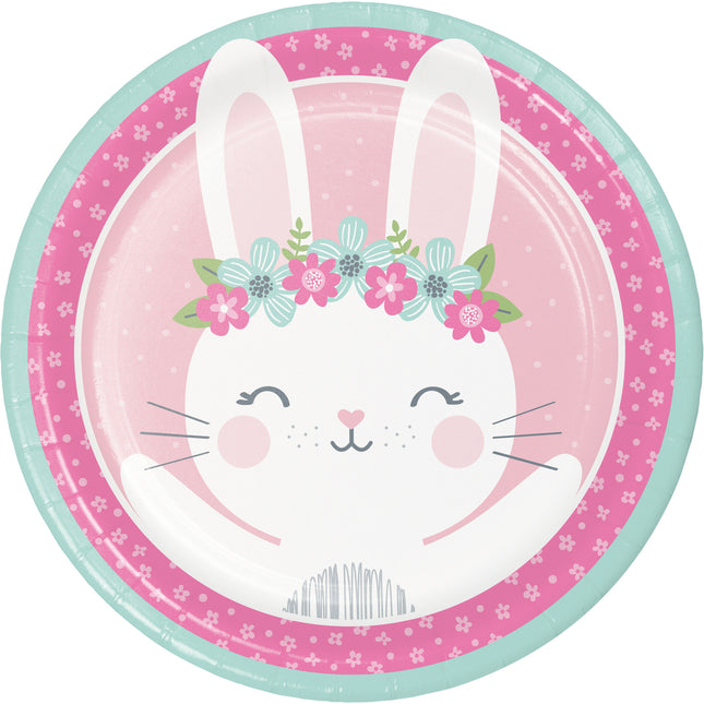 Teller Kaninchen 23cm 8Stk