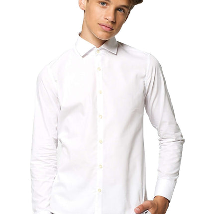 Weißes Hemd Junge Teen <tc>OppoSuits</tc>