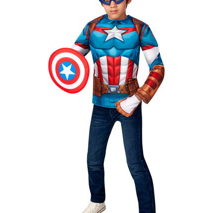 Captain America Anzug Kinderset