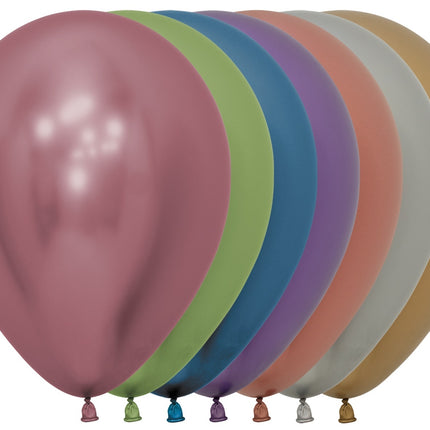 Ballons Reflex Mix 30cm 50Stk