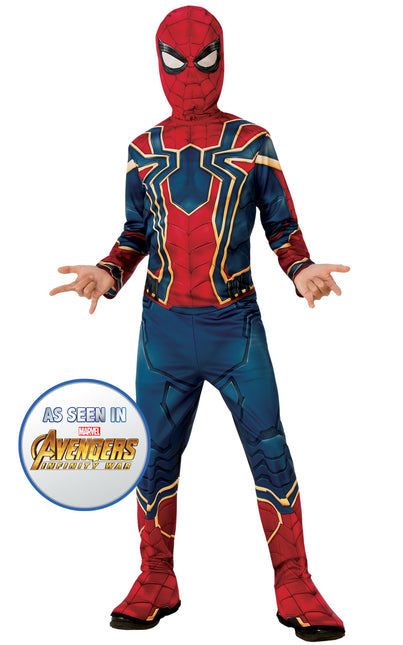 Spiderman Eisen Kostüm Kind