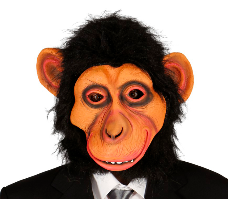 Maske Schimpansenhaar