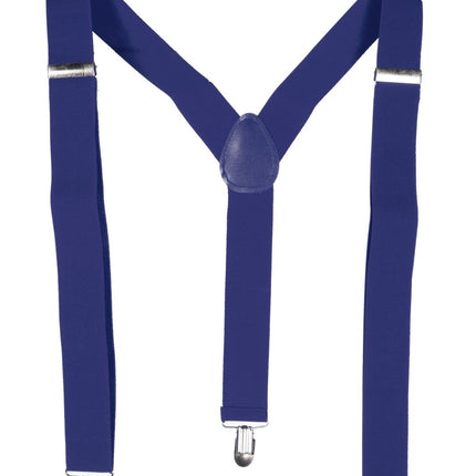 Blaue Hosenträger Luxe