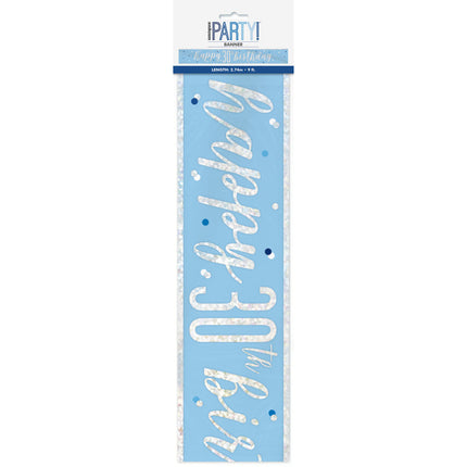 Banner 30 Jahre Blau 2.74m